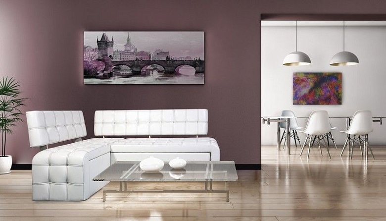Кухонный диван Прага Милк Бител в магазине Авента мебель фото