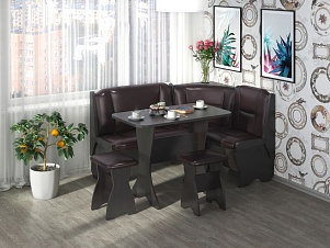 Кухонный уголок Орхидея Венге/умбер Бител  магазин Авента мебель картинка