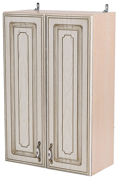 Шкаф навесной Флоренция ШКН 600 С Бител в магазине Авента мебель фото